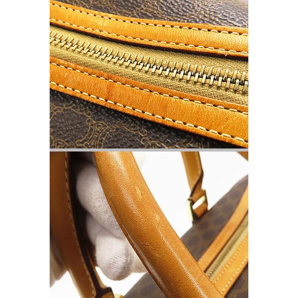 CELINE セリーヌ ヴィンテージ マカダム ミニボストンバッグ CELINE セリーヌ ヴィンテージ マカダム ミニボストンバッグ