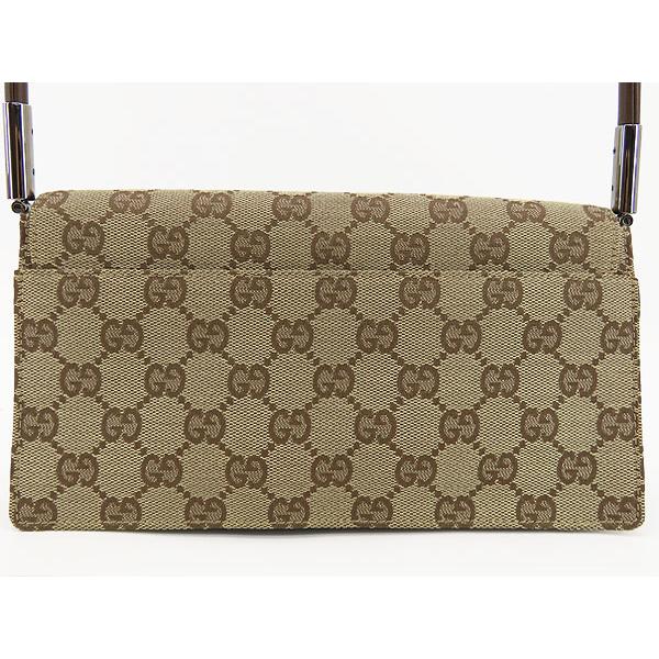 美品 グッチ GUCCI GGキャンバス セミショルダーバッグ ワンショルダー 