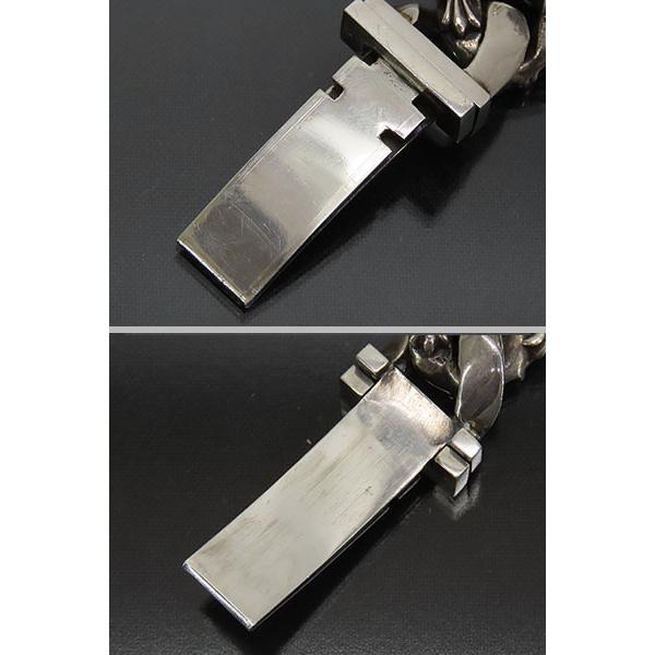 美品 クロムハーツ Chrome Hearts フローラルクロス ID ファンシー
