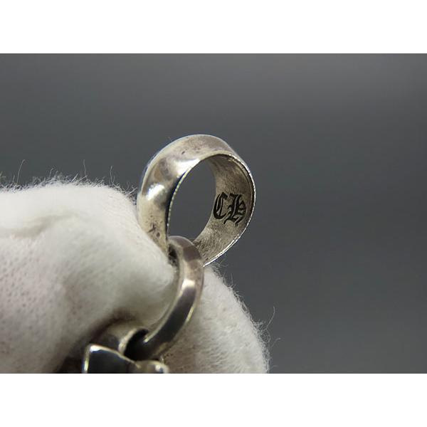 クロムハーツ Chrome Hearts スモール CHクロス ベイル ペンダント