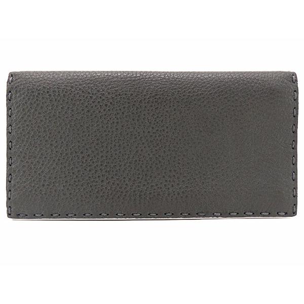 FENDI 美品 フェンディ セレリア コンチネンタルウォレット 二つ折り長  