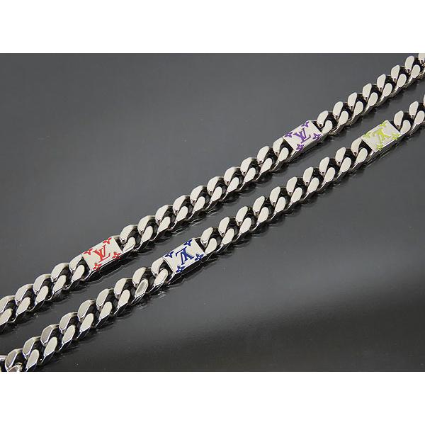 LOUIS VUITTON（ルイ・ヴィトン） レア美品 ネックレス LV モザイク