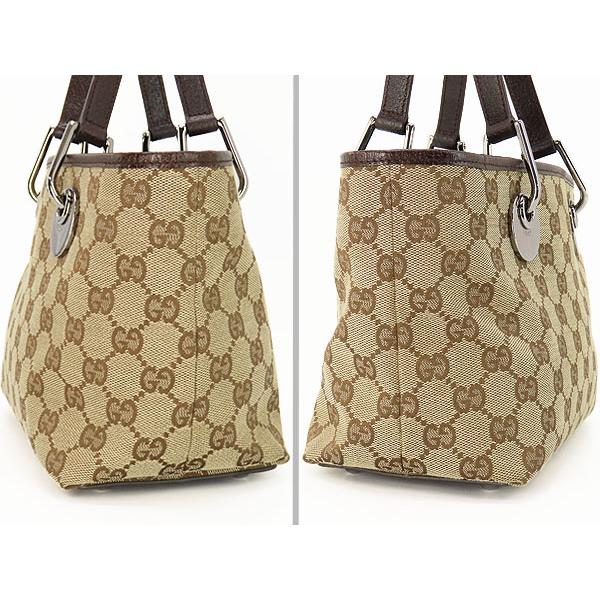 GGキャンバス 超美品 グッチ GUCCI ミニ トートバッグ ハンドバッグ