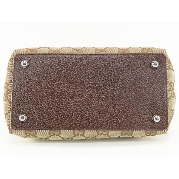 超美品 グッチ GUCCI GGキャンバス ミニ トートバッグ ハンドバッグ
