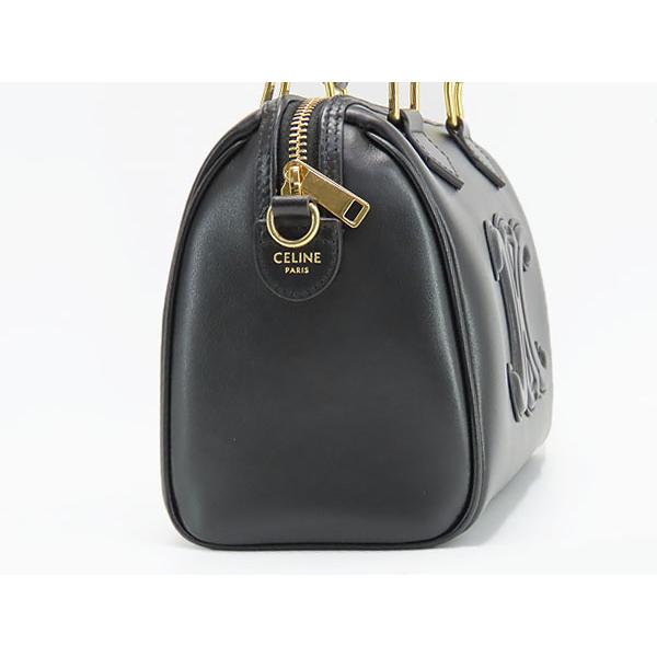 CELINE（セリーヌ） 未使用 キュイル トリオンフ スモール ボストン