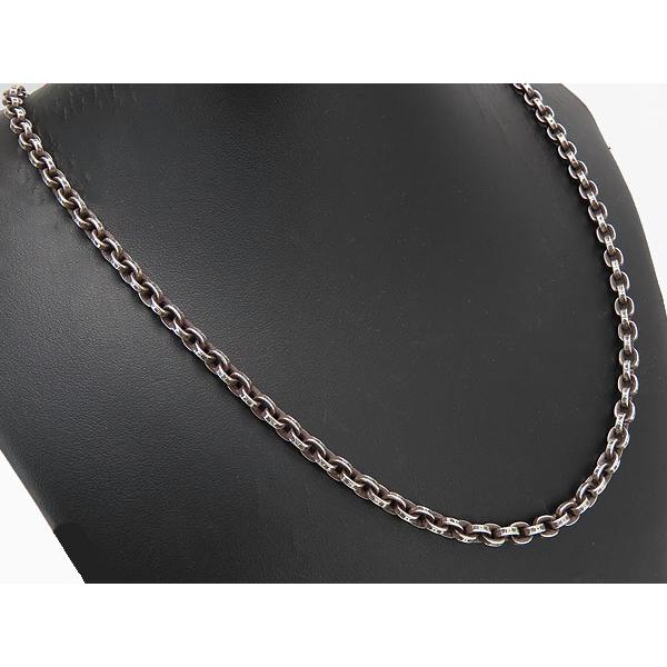 美品 クロムハーツ Chrome Hearts ペーパーチェーン ネックレス