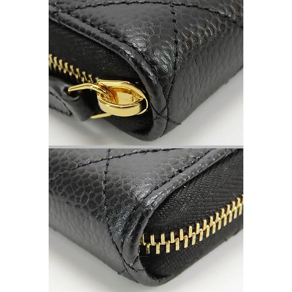 マトラッセ 新古品 シャネル キャビアスキン タイムレスクラシック