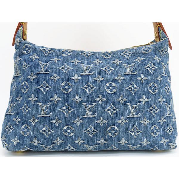 良品 ルイヴィトン ショルダーバッグ モノグラムデニム バギーPM ブルー LOUIS VUITTON/ルイ・ヴィトン】 バギーPM モノグラムデニム M95049