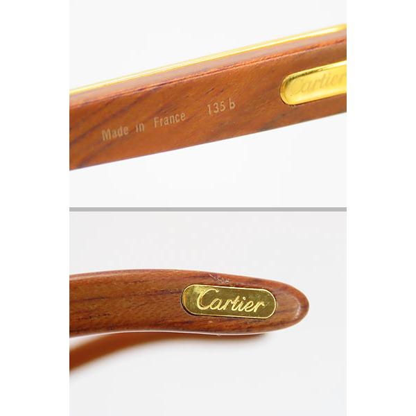 Cartier レア超美品 カルティエ トリニティ ヴィンテージ ウッド Cartier レア超美品 カルティエ トリニティ ヴィンテージ ウッド