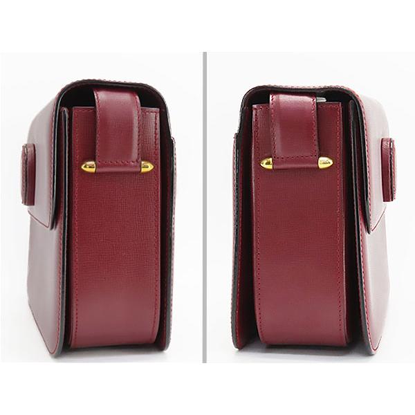 美品✨カルティエ マストライン ショルダーバッグ ターンロック レディース MUST DE CARTIER ほぼ新品 カルティエ Cartier マストライン ターン