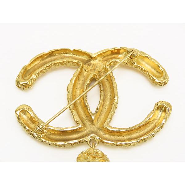 CHANEL シャネル ココマーク ヴィンテージ ブローチ 刻印95A フリンジ CHANEL シャネル ココマーク ヴィンテージ ブローチ 刻印95A フリンジ