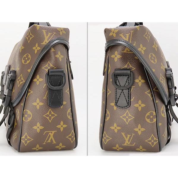 ルイヴィトン モノグラム マカサー LV トレイル メッセンジャー M46972 ショルダーバッグ LV トレイル・メッセンジャー モノグラム・マカサー｜ルイ・ヴィトン