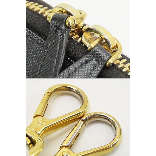超美品プラダテスートサフィアーノ　スマートフォンケース　フォンポーチ　ポシェット PRADA - 超美品プラダテスートサフィアーノ スマートフォンケース