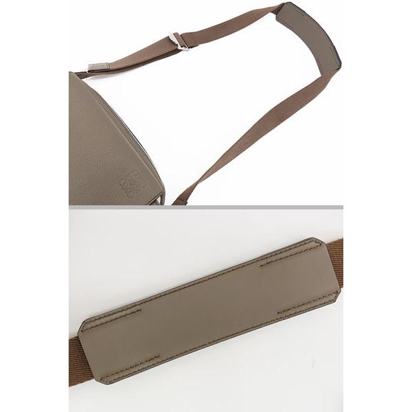 新品同様 ロエベ LOEWE ミリタリー メッセンジャーバッグ XS アナグラム ショルダーバッグ カメラバッグ ポシェット ダークモス B553A72X22 317.12AA72の画像