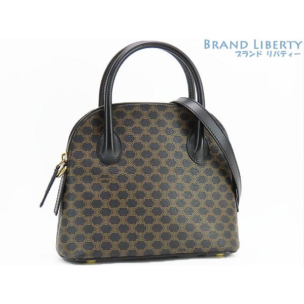 CELINE レア美品 セリーヌ ヴィンテージ マカダム 2WAY ミニ 