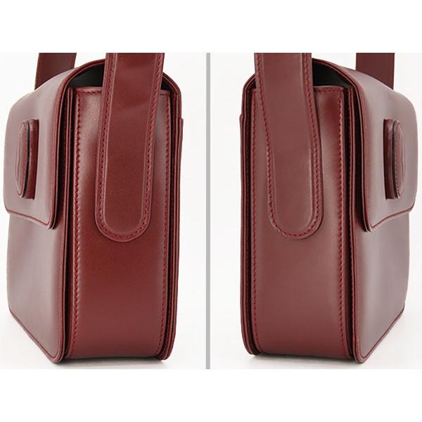 Cartier 超美品 カルティエ マストライン ターンロック 斜め掛け