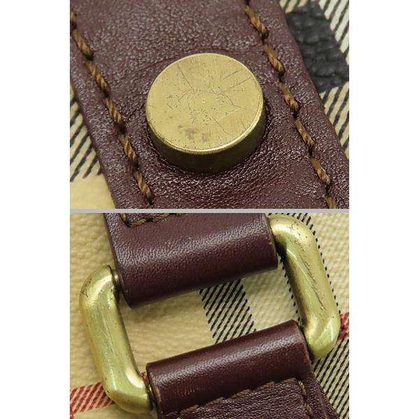 BURBERRY（バーバリー） 美品 ヘイマーケットチェック ミニ ボストン