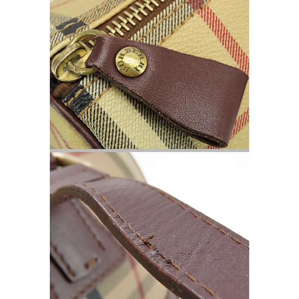 BURBERRY（バーバリー） 美品 ヘイマーケットチェック ミニ ボストン