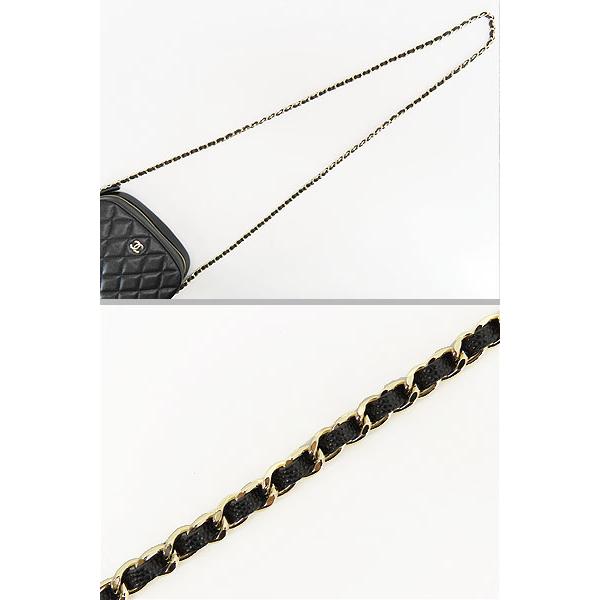 キャビアスキン 新品同様 シャネル CHANEL マトラッセ カメラ バッグ