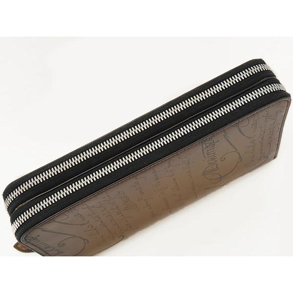超美品 ベルルッティ カリグラフィ タリ ロングジップウォレット  