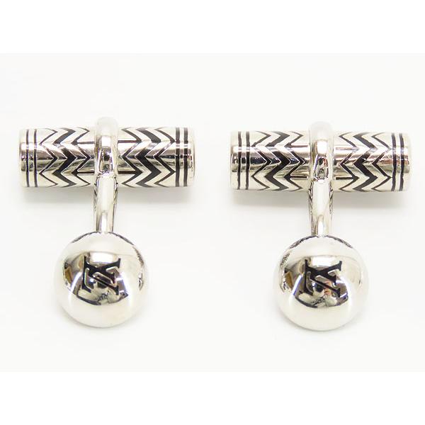 LOUIS VUITTON（ルイ・ヴィトン） レア美品 カラコラム LVロゴ カフス