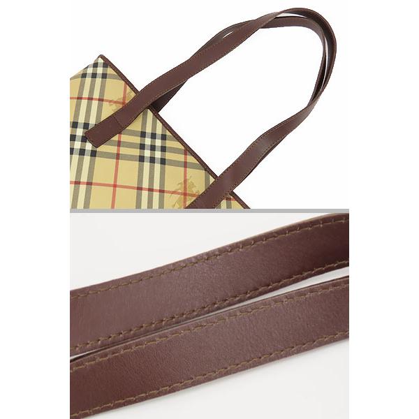 ✨美品✨ バーバリー マッケン　ヘイマーケットチェック ショルダーバッグ BURBERRY（バーバリー） 美品 ヘイマーケットチェック トートバッグ