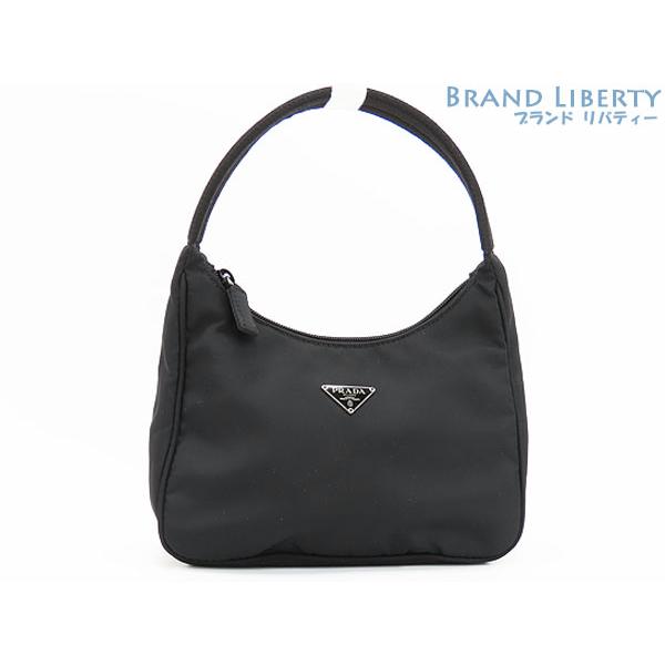 美品✨PRADA ワンショルダーバッグ ナイロン ブラック ホーボー PRADA（プラダ） 新品同様 ナイロン ワンショルダーバッグ ホーボー