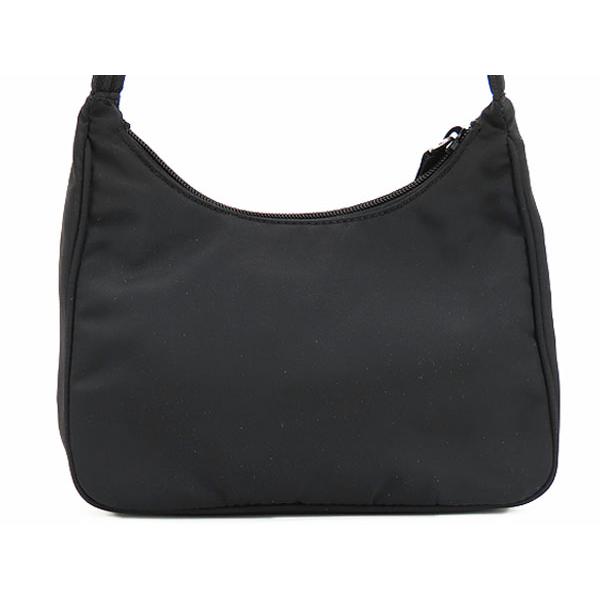 美品✨PRADA ワンショルダーバッグ ナイロン ブラック ホーボー PRADA（プラダ） 新品同様 ナイロン ワンショルダーバッグ ホーボー