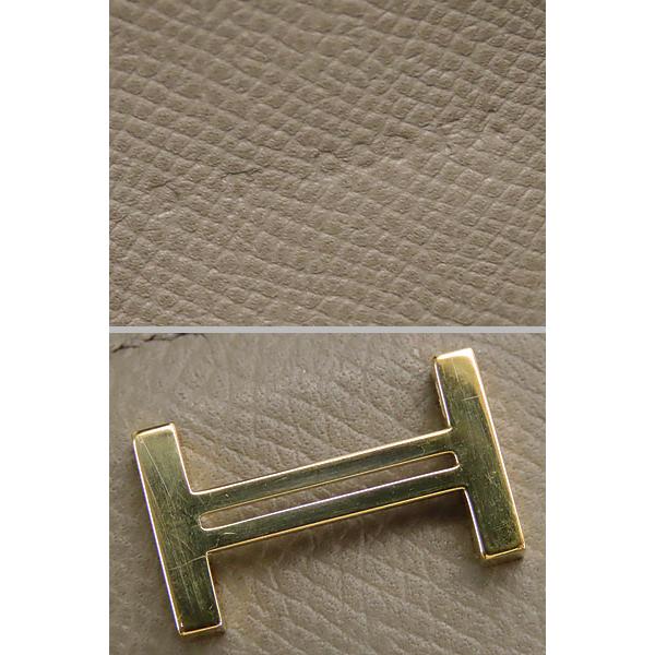 Bearn 超美品 エルメス HERMES ベアンスフレ 二つ折り長財布 エタン