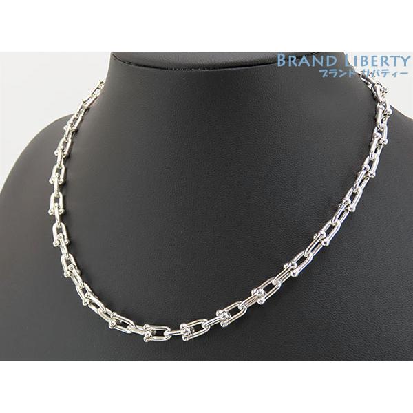 【新品未使用】ティファニー ハードウェア スモールリンクネックレススターリング 新品仕上げ ティファニー TIFFANY&Co. ハードウェア スモール リンク