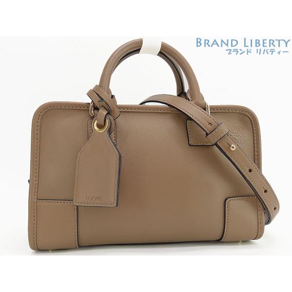 ロエベ アマソナ23 2WAY ショルダー ミニボストンバッグ アナグラム