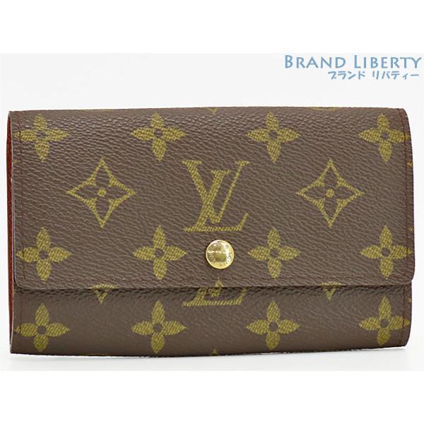 【美品】ルイヴィトン 財布 モノグラム ポルトM61735 ブラウンレディース LOUIS VUITTON（ルイ・ヴィトン） 超美品 モノグラム ポルトモネ