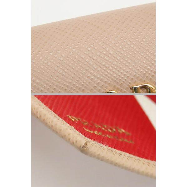 PRADA（プラダ） 超美品 サフィアーノ マルチカラー 4連キーケース 