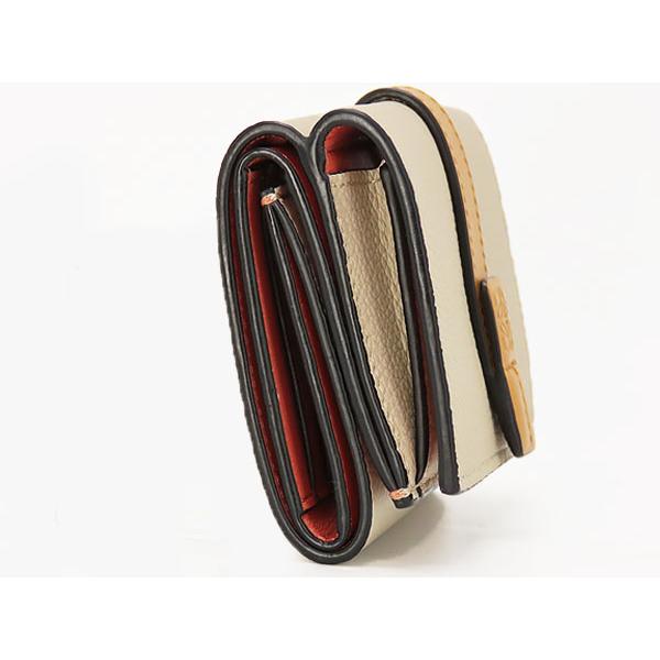 LOEWE（ロエベ） ほぼ新品 トライフォールド ウォレット アナグラム 三 