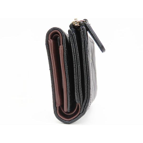 キャビアスキン 未使用 シャネル マトラッセ ココマーク L字ファスナー