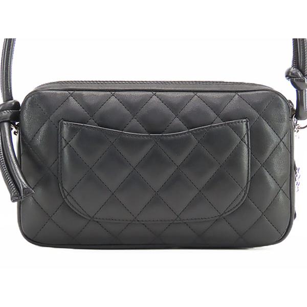 CAMBON 美品 シャネル CHANEL カンボンライン ショルダーポーチ
