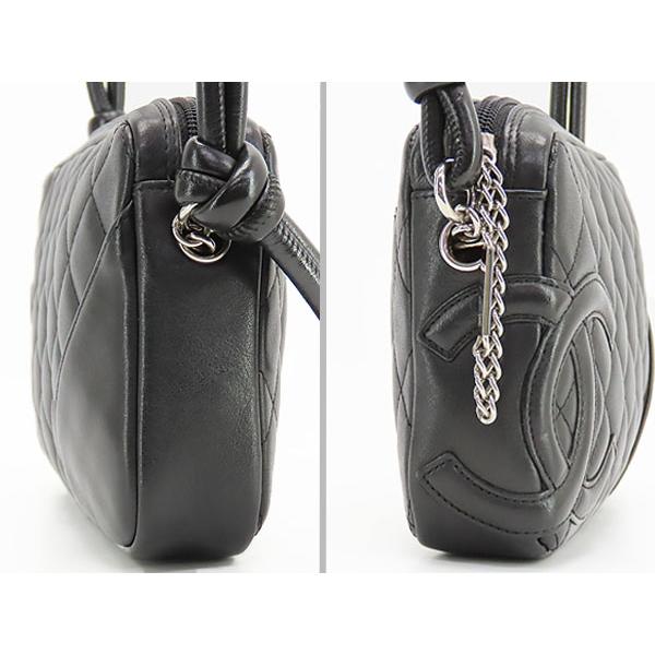 CAMBON 美品 シャネル CHANEL カンボンライン ショルダーポーチ