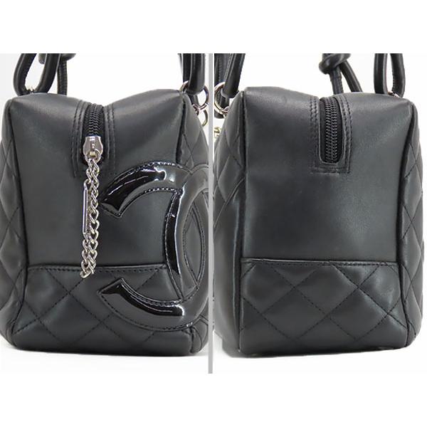 CHANEL カンボンライン ボストンバッグ CAMBON 美品 シャネル CHANEL カンボンライン ボーリングバッグ