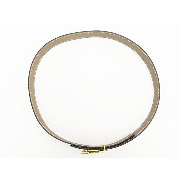 未使用 エルメス ミニ コンスタンス ギヨシェ ギロッシュ Hベルト リバーシブル 24mm ブラック エトゥープ ベージュ C刻印 Constance 未使用 エルメス HERMES ミニ コンスタンス ギヨシェ