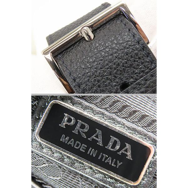 【極美品✨】PRADA プラダ　ボディバッグ　VITELLO DAINO 黒 PRADA（プラダ） 新品同様 ヴィッテロダイノ トライアングルロゴ