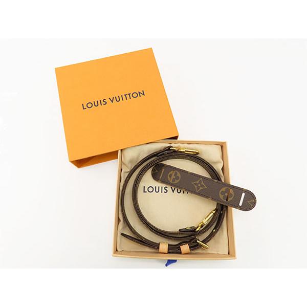 ルイヴィトン J52315 ショルダーストラップ ブラウン  LOUIS VUITTON バック用アクセサリー モノグラム LOUIS VUITTON（ルイ・ヴィトン） ほぼ新品 モノグラム 調整可能