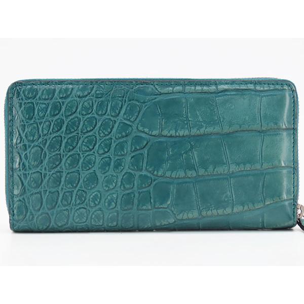 GUCCI（グッチ） 激レア美品 マット クロコダイル ジップアラウンド