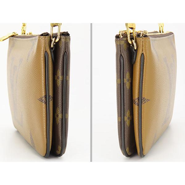 ルイヴィトン 正規品 ポシェットドゥーブルジップ ジャイアントモノグラム 美品 LOUIS VUITTON（ルイ・ヴィトン） 【良品】ルイヴィトン モノグラム