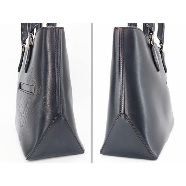 Berluti（ベルルッティ） 美品 カリグラフィ トゥジュール ミニ トート