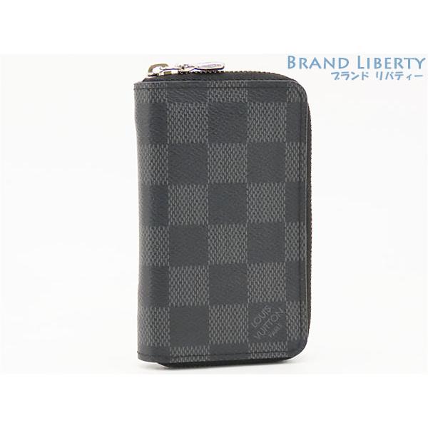 美品【ルイヴィトン】ダミエグラフィット　ジッピーパース　カード　メンズ LOUIS VUITTON（ルイ・ヴィトン） 美品 ダミエグラフィット ジッピー