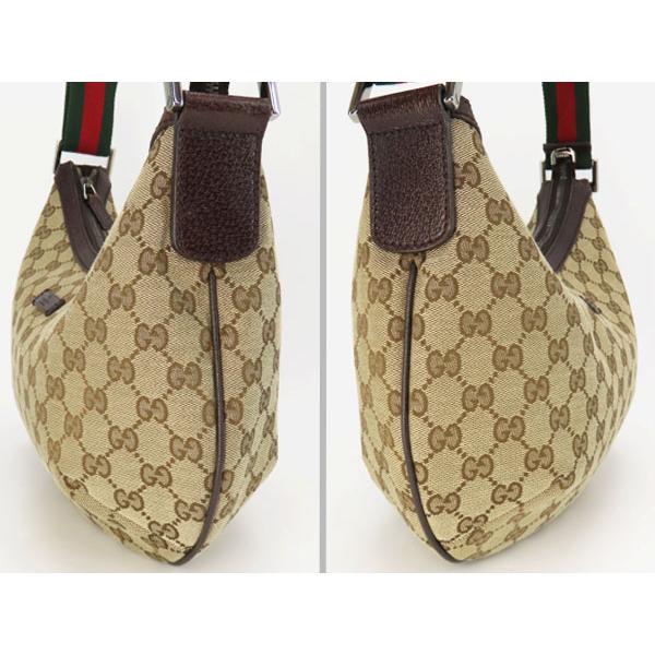 GGキャンバス 超美品 グッチ GUCCI シェリーライン 斜め掛けショルダー