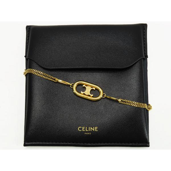CELINE（セリーヌ） 美品 マイヨン トリオンフ ブレスレット チェーン
