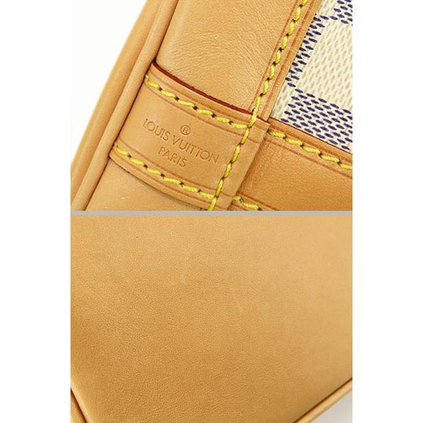 ほぼ新品 ルイヴィトン  ダミエアズール ノエ BB  ドローストリングバッグ ハンドバッグ ショルダーバッグ   N41220 LOUIS VUITTON（ルイ・ヴィトン） ほぼ新品 ダミエアズール ノエ BB