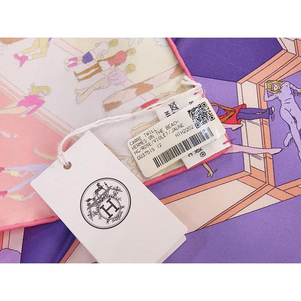 HERMES（エルメス） 新古品 カレ90 HERMES ON THE BEACH オン ザ