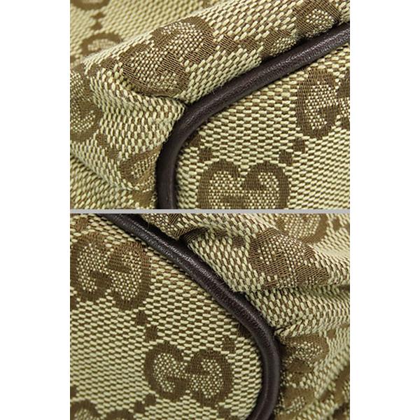 GUCCI GG柄 キャンバス ホーボー ショルダーバッグ GGキャンバス ほぼ新品 グッチ セミショルダーバッグ ワンショルダー